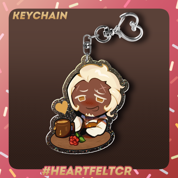 Royal Margarine Cookie Date Keychain