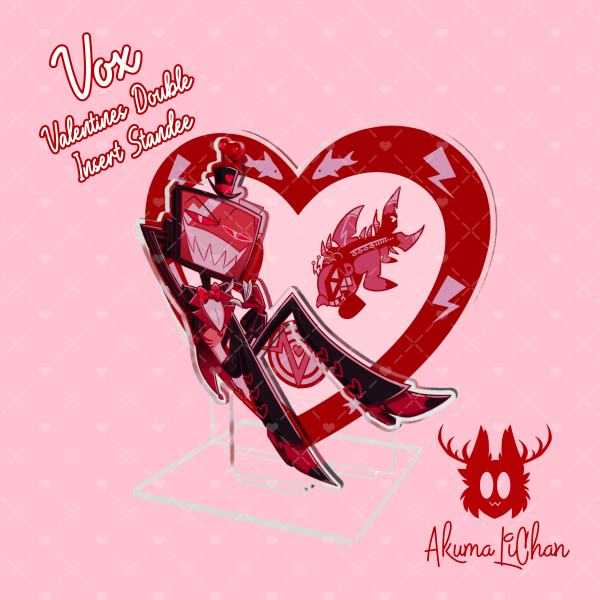 Vox Valentines Double Insert Standee