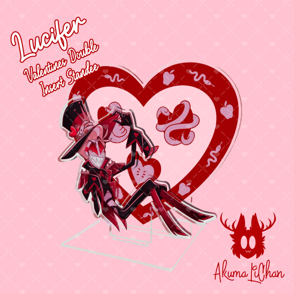 Lucifer Valentines Double Insert Standee