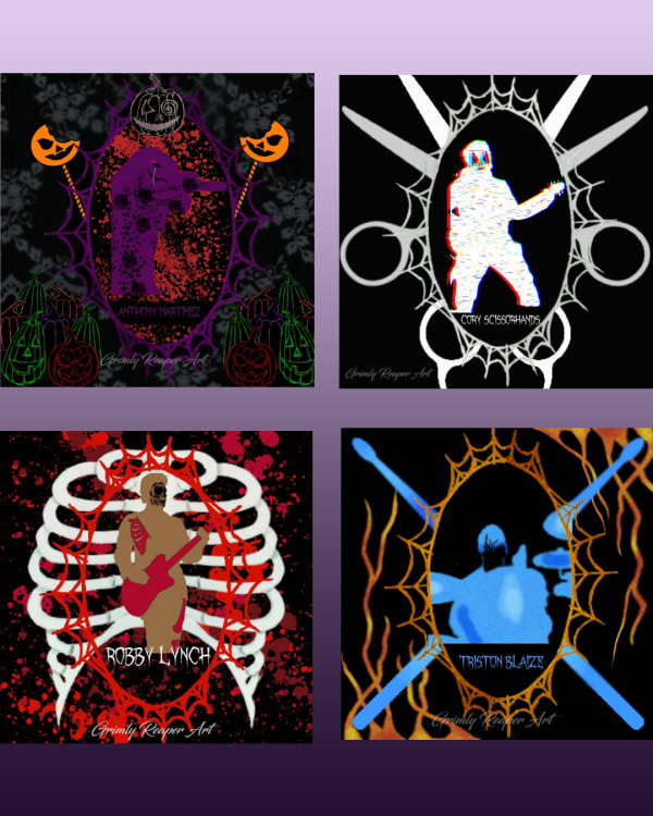 Dark Divine Sticker Set