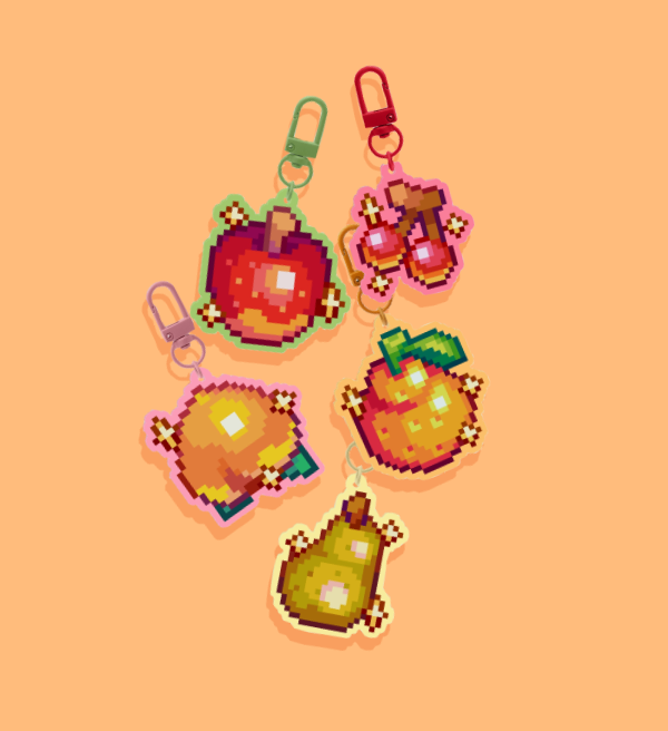 Animal Crossing MINI Charms - Perfect Fruit ✨
