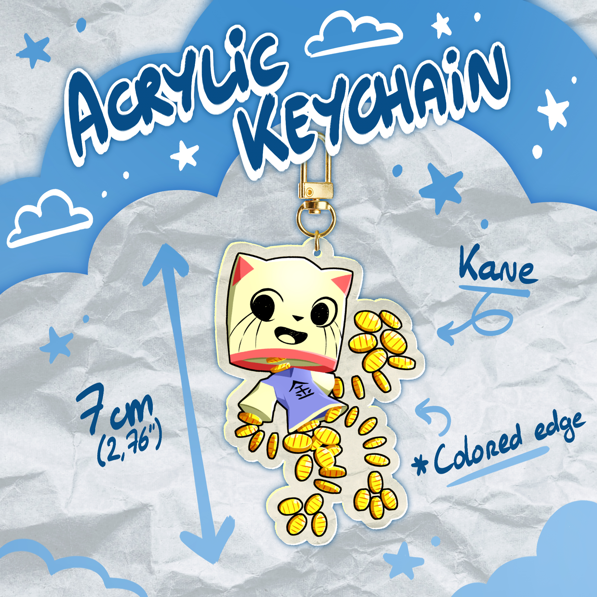 Kane - ENA Dream BBQ Acrylic Keychain