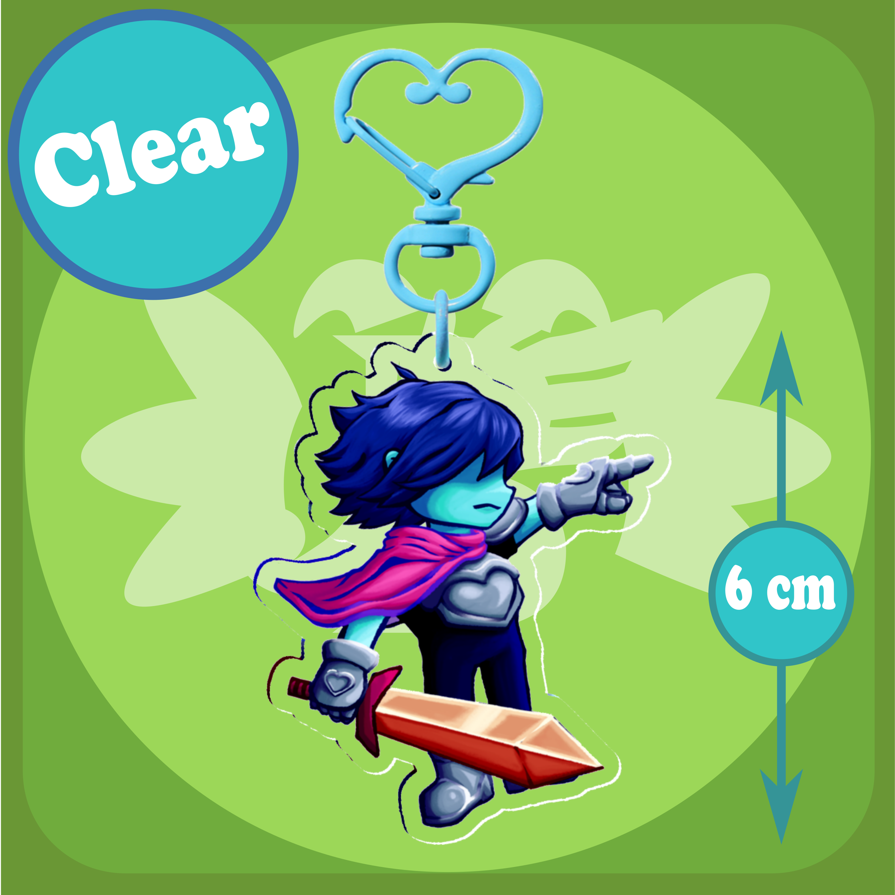 Kris Acting Stance - Llavero / Keychain