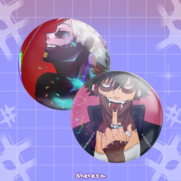 Dabi badges Set