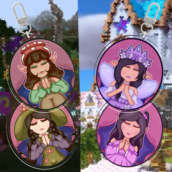 Nature Wives Keychian Set