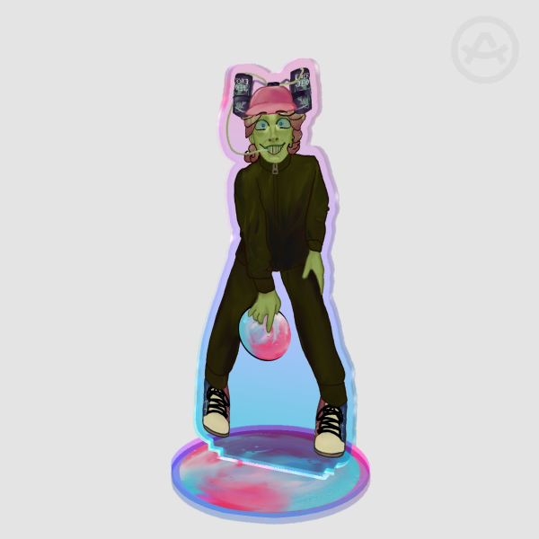 EnerJeka Addict bowling standee