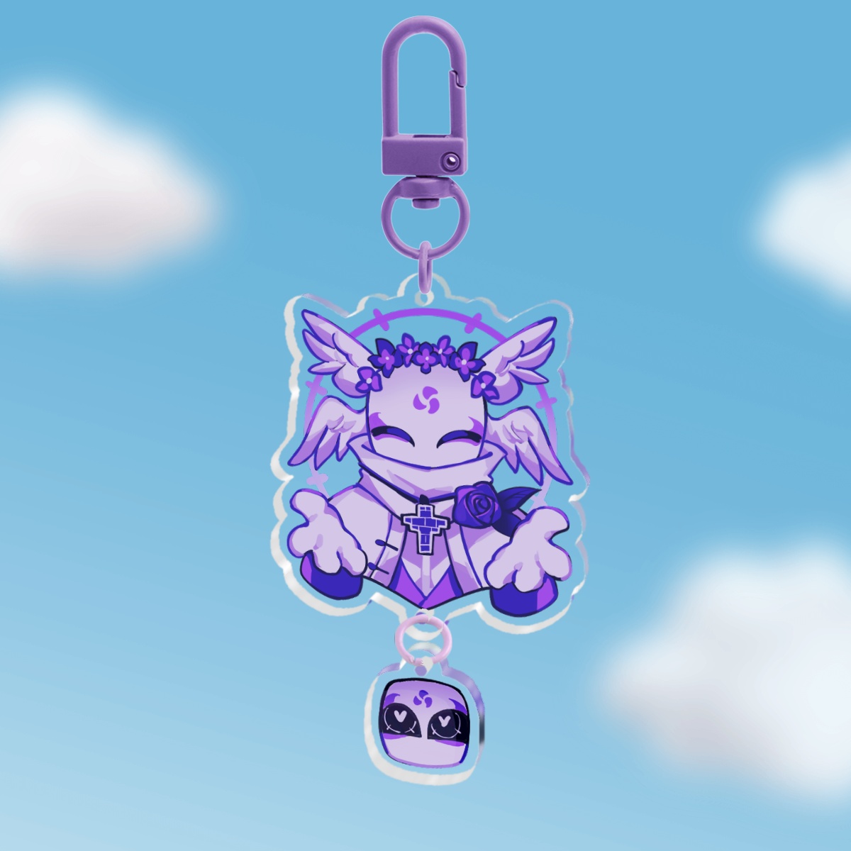 [Grace] John Zen / Zen Grace Linked Keychain | Roblox Grace