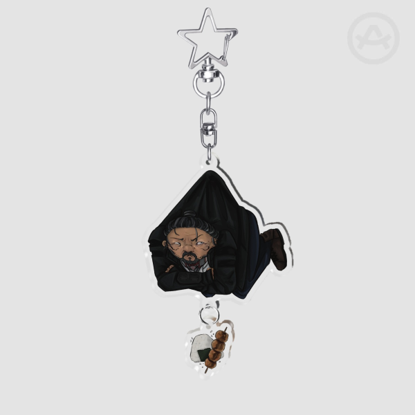 Goro Takemura "This taste like plastic and sawdust" - Acrylic Keychain