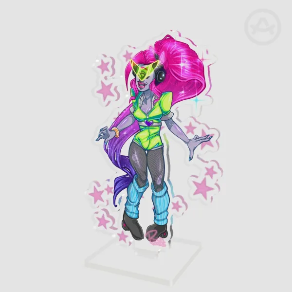 Cryptic Jaw - Cosmic skater acrylic standee