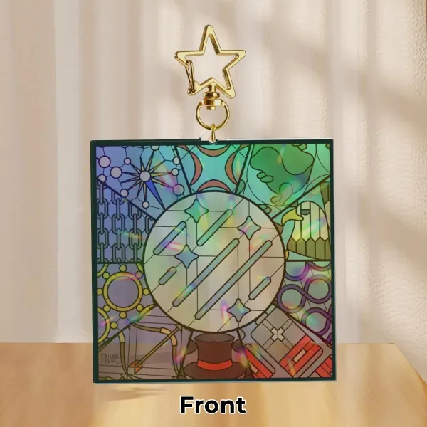 StarsEN Oshi Marks TRANSPARENT Keychain