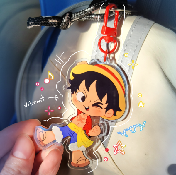 Luffy Cutie Keychain