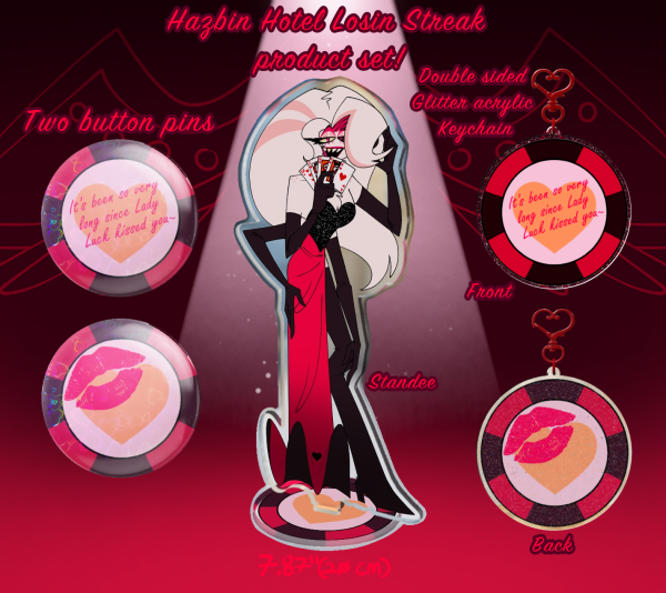 Hazbin Hotel Losin Streak product set