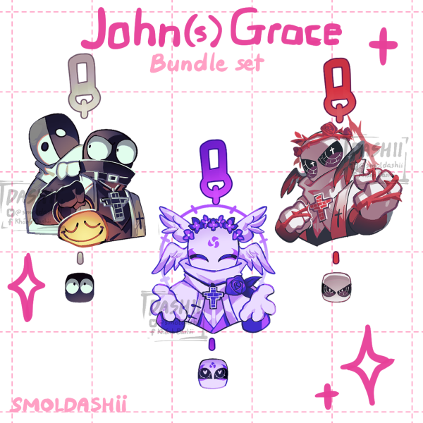 [Grace] John(s) Grace Trio bundle set