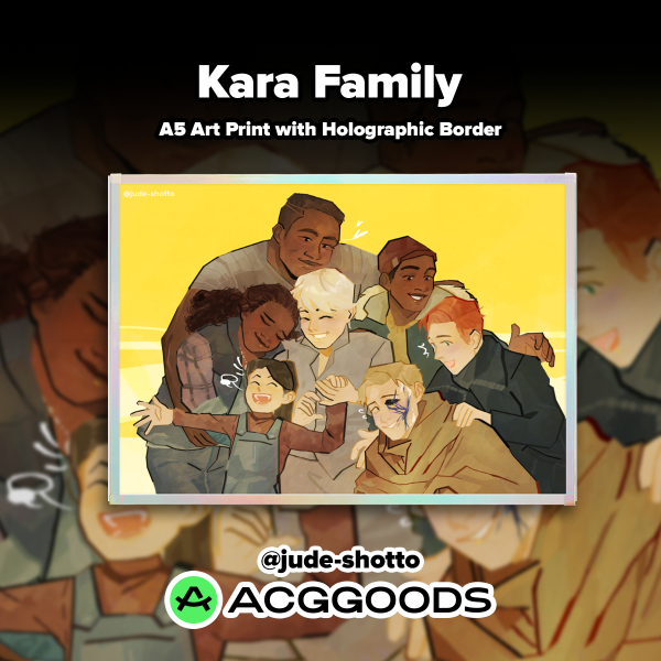 [DBH] Kara Family Art Print