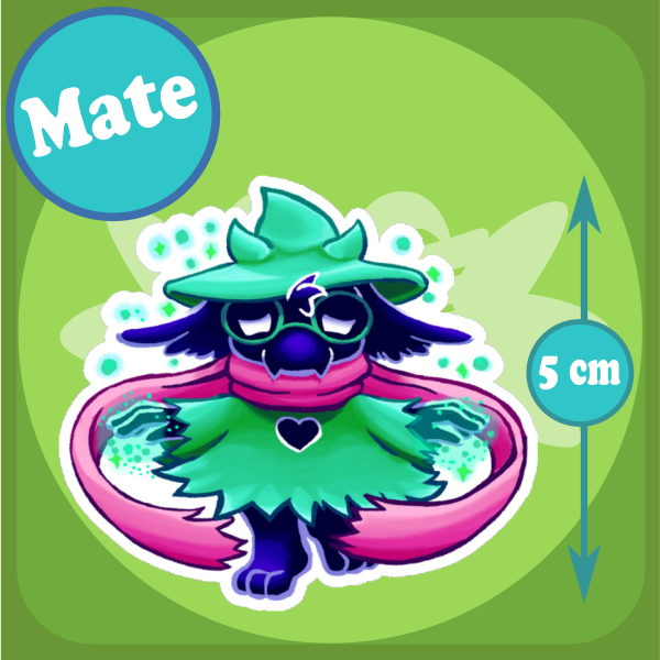 Ralsei Casting a Spell - Pegatina / Sticker