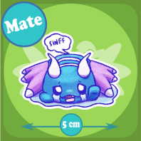Aqua Triste - Pegatina / Sticker