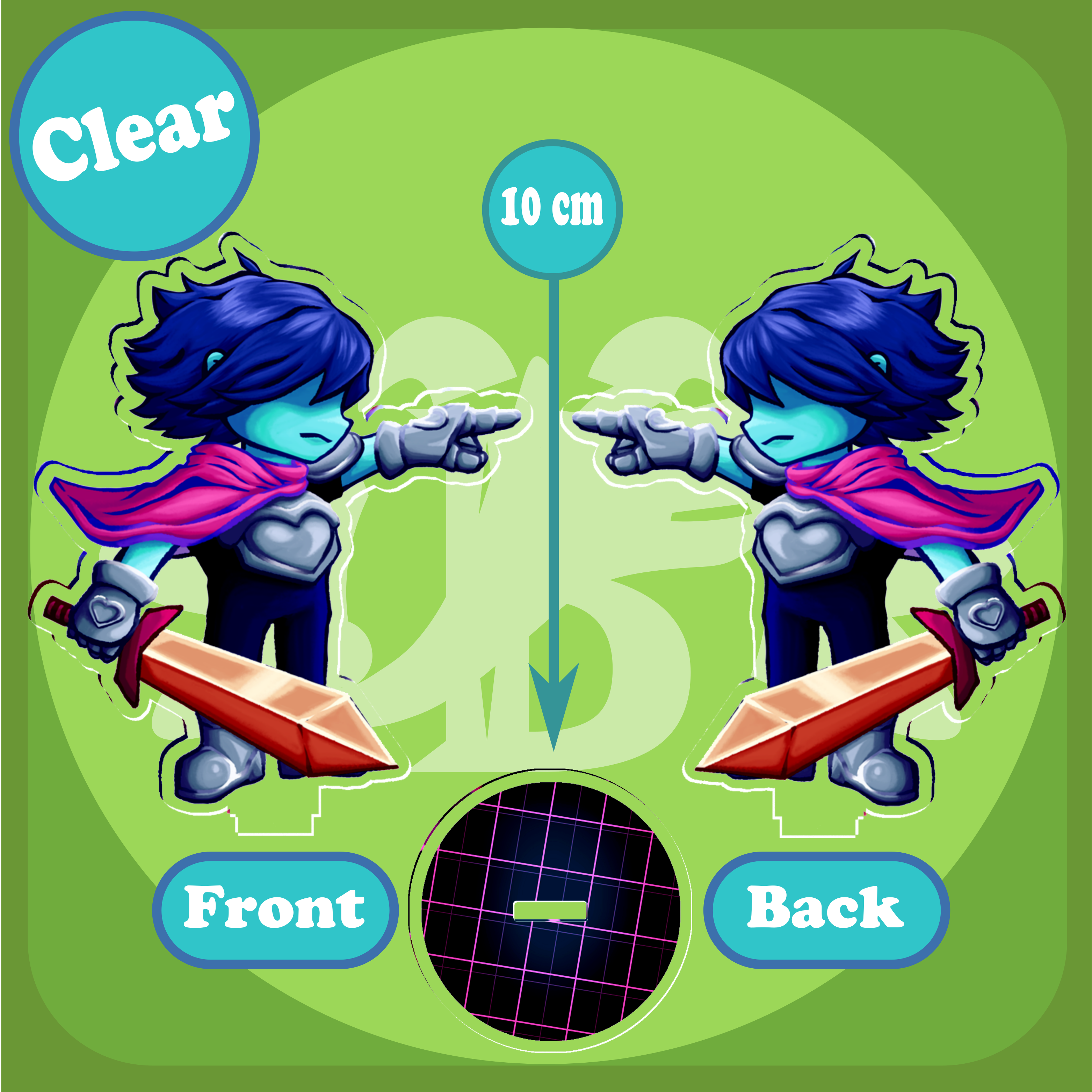 Kris Acting Stance - Standee / Figura 2D