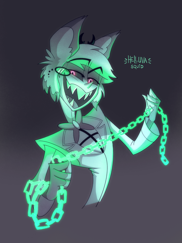 Alastor With Chains - Pearl Paper Photocard