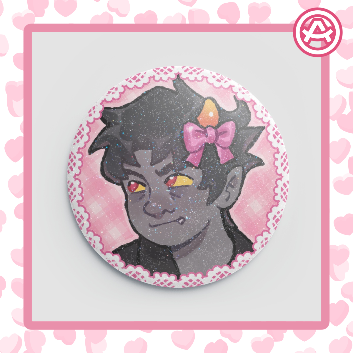 Karkat ternura round badge