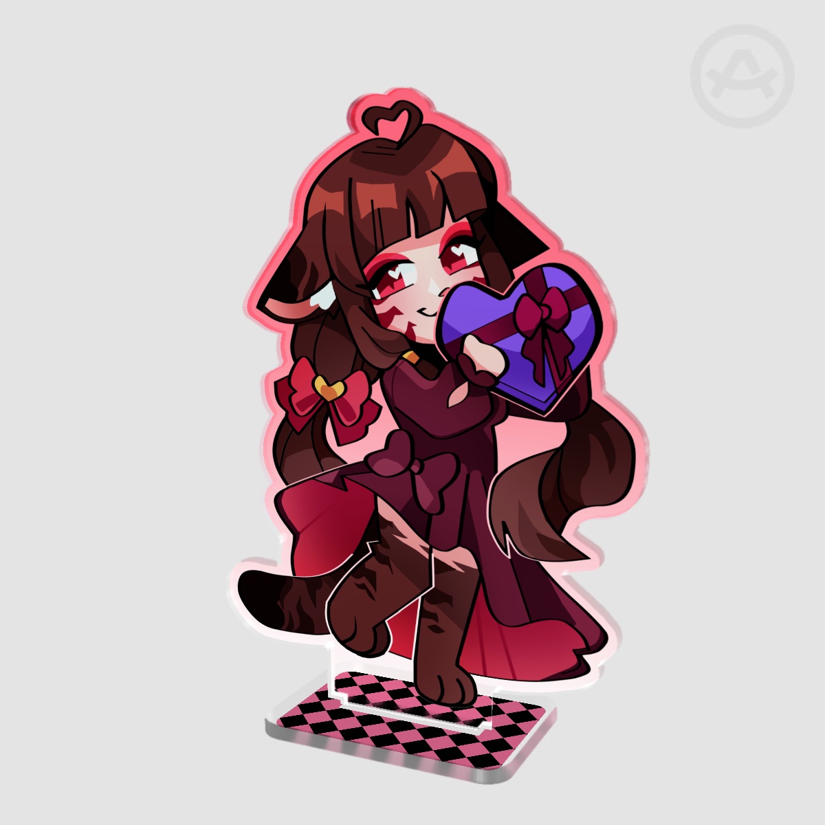 《 VALENTINES 》KITTY COMFORT Acrylic Standee