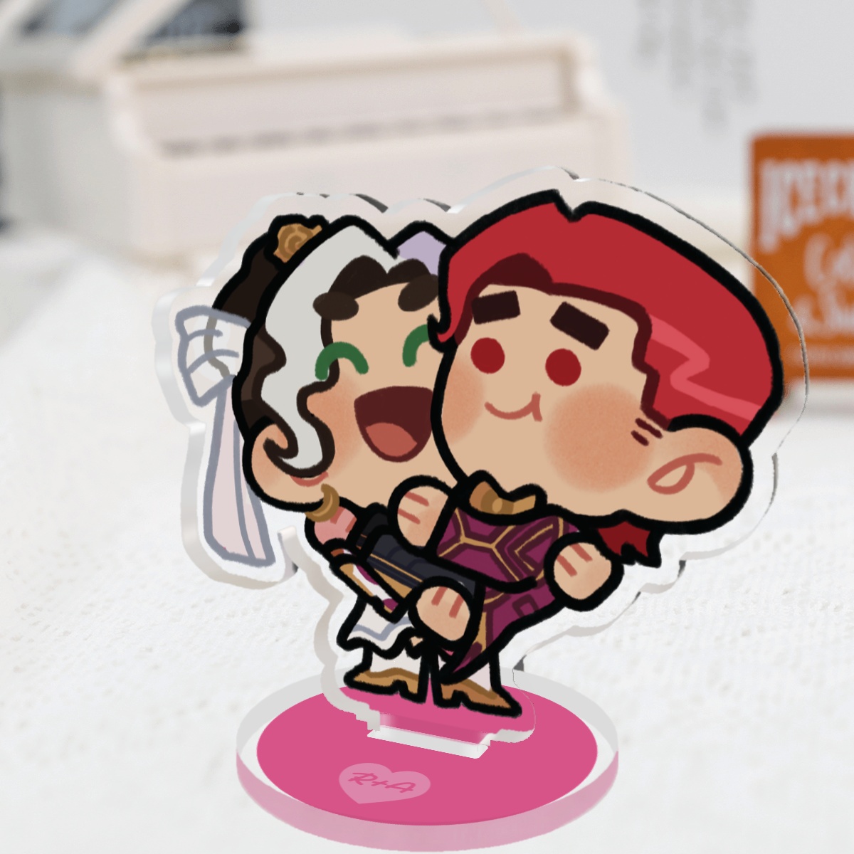 Rogue & Gambit Wedding Acrylic Standee [Marvel Rivals] by Beans