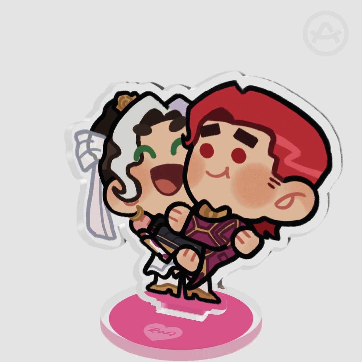 Rogue & Gambit Wedding Acrylic Standee [Marvel Rivals] by Beans