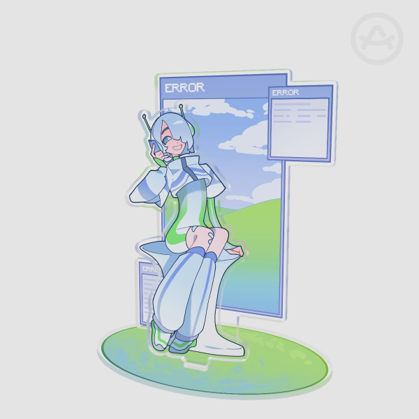 Fruti double insert standee