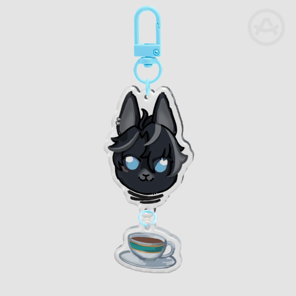 Wriothesley + Tea Epoxy Connection Acrylic Keychains