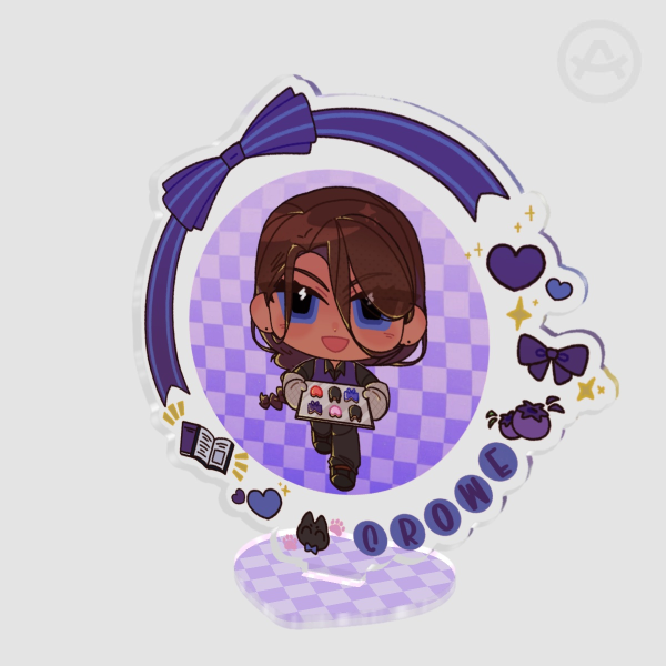 Crowe Valentine Baking Clear Acrylic Standees