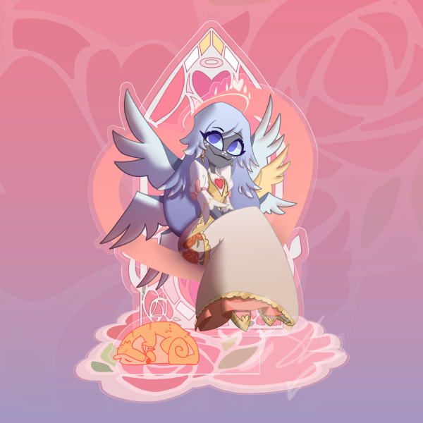 Emily Valentine's Day Acrylic Standee