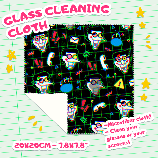 Spamton Pattern - Glass Cloth [Deltarune]