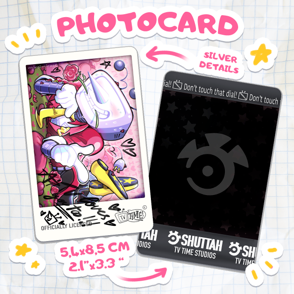 Tenna "ValenTenna" Polaroid Photocard [Deltarune]