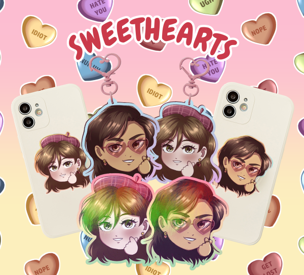 Scarlet Letters Heart Season "Sweethearts" Set