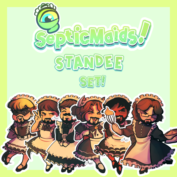 Full SepticMaids Standees Set! (6 in 1)