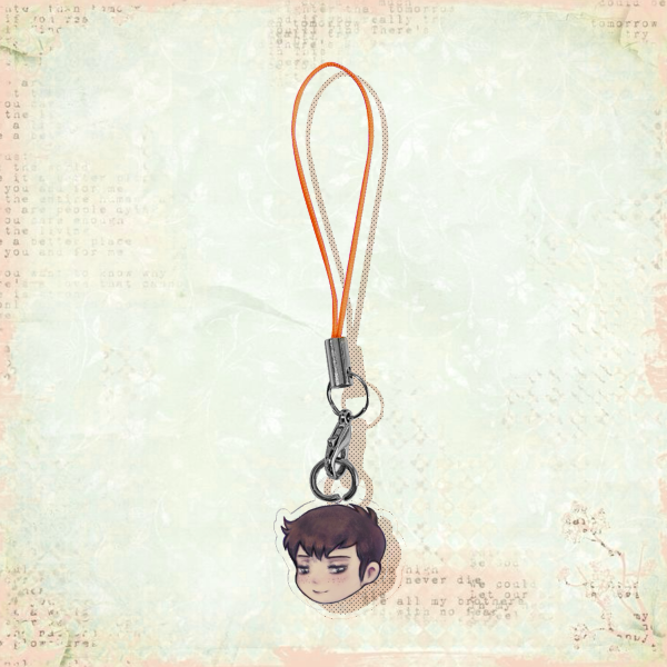 deacon phone charm (19mm x 22mm)