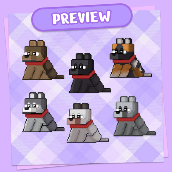 Wolf Pack Sticker Bundle