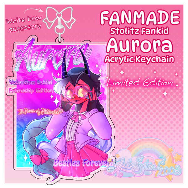 FANMADE Aurora (Stolitz Fankid) Acrylic Keychain