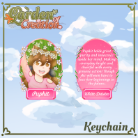 Pupkit - Garden of Creations Collab - Keychain