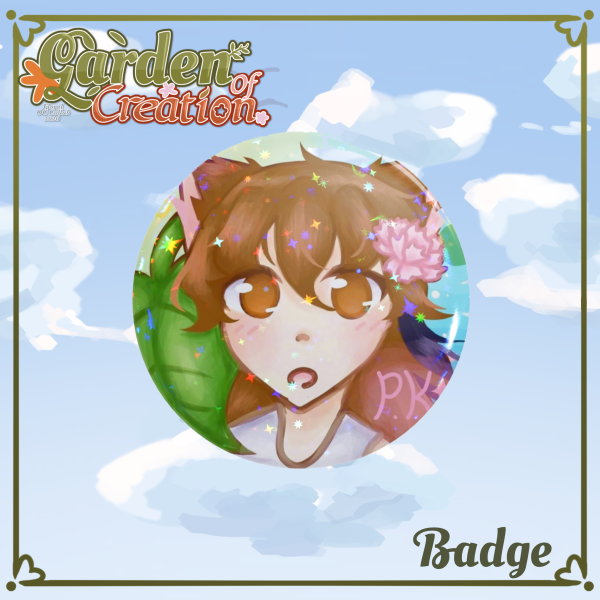 Pupkit - Garden of Creations Collab - Badge