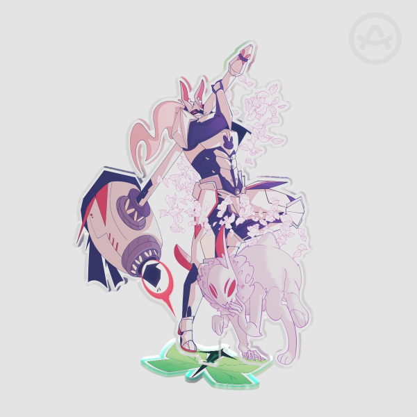 Topiary Series: Bunny & Pudding [STANDEE]