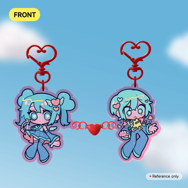 Kuomiku Acrylic Magnet Keychain
