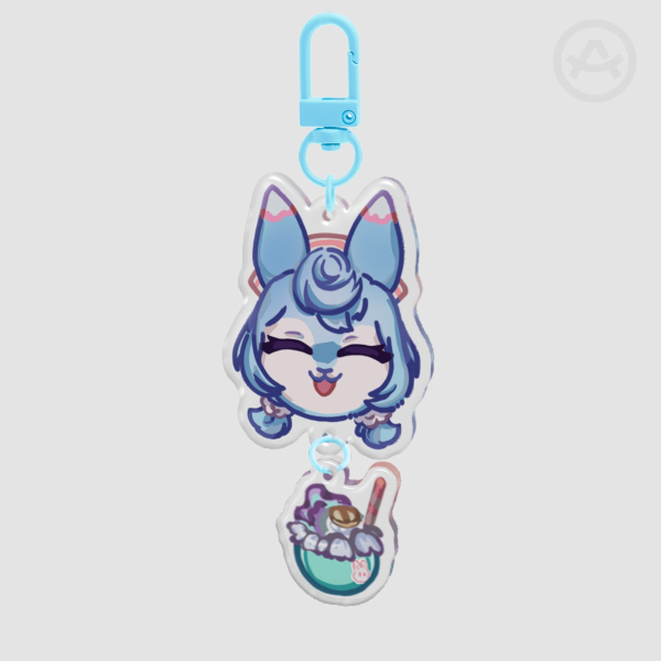 Siguwenne + Health cocktail Epoxy Connection Acrylic Keychains