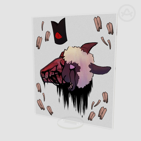 Lamb Teeth - Acrylic Standee