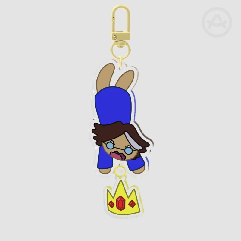 Simon Keychain Simon Petrikov Ice King Crown Connection Acrylic Keychain by PippinsPal ...