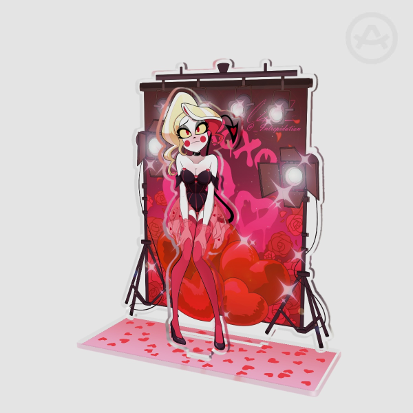 Charlie Morningstar Valentine's Standee - 6"