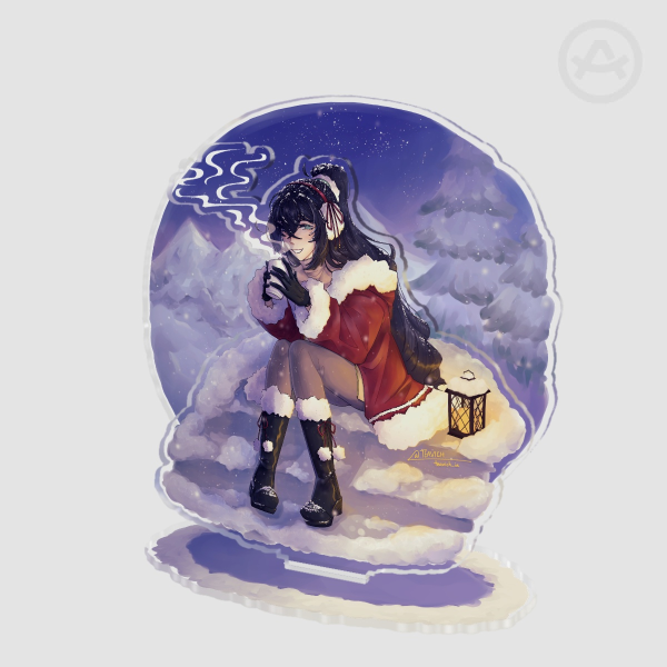 Winter Hong Lu Standee