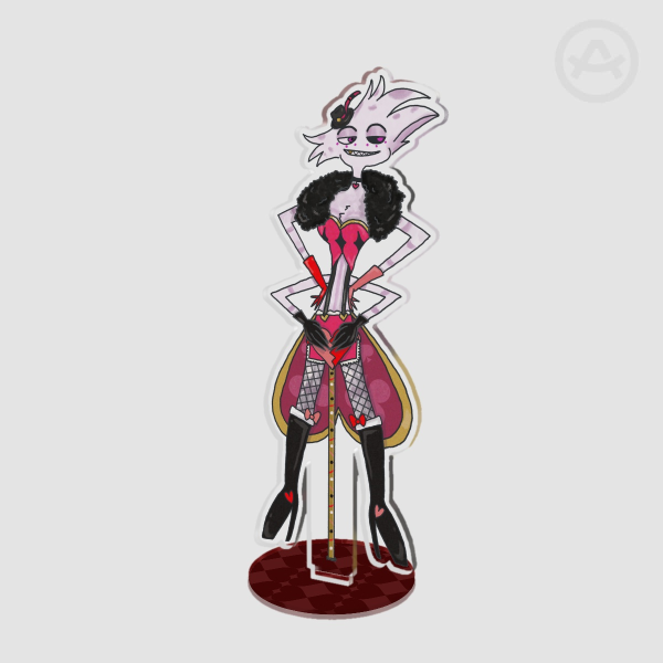 Angel Dust Valentines Acrylic Standee