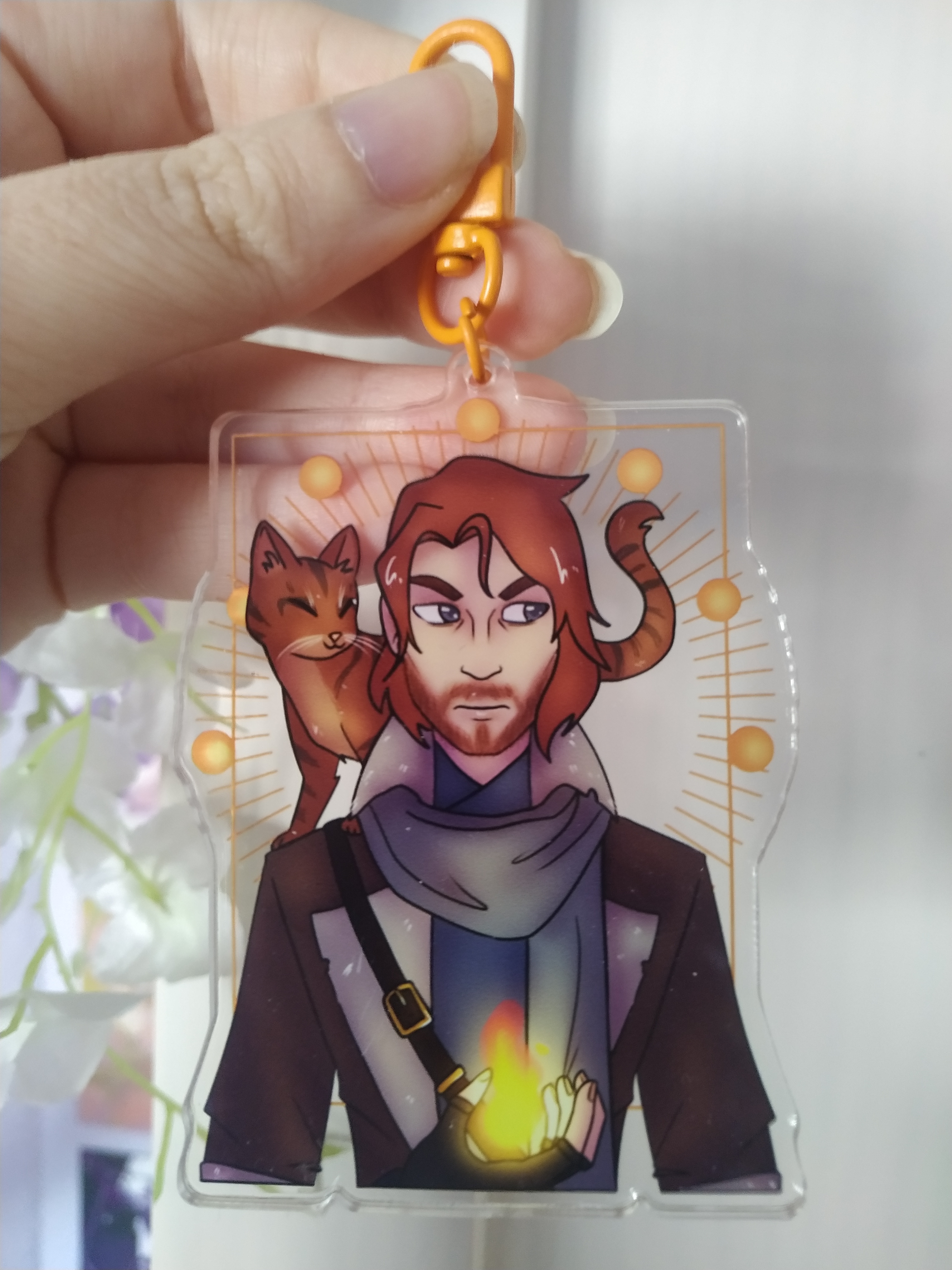 Critical Role Caleb Acrylic Keychain