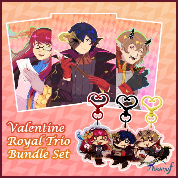 Valentine Royal Trio Bundle Set