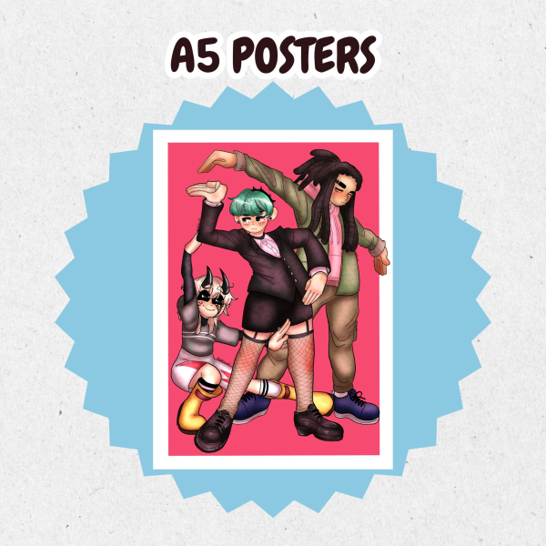 [A5 Poster] Ruth Belzeh Joshua Posing